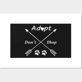 Adopt Don't Shop, Love Dogs, Gift For Dog Mom,Rescue Dogs Posters and Art